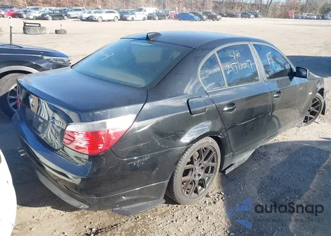 2006 BMW 530I z USA, uszkodzony, nr VIN WBANE73506CM40828